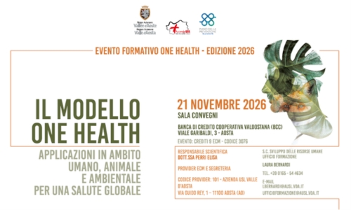 Il modello One Health: ad Aosta, la nuova edizione dell'evento formativo sulla salute globale
