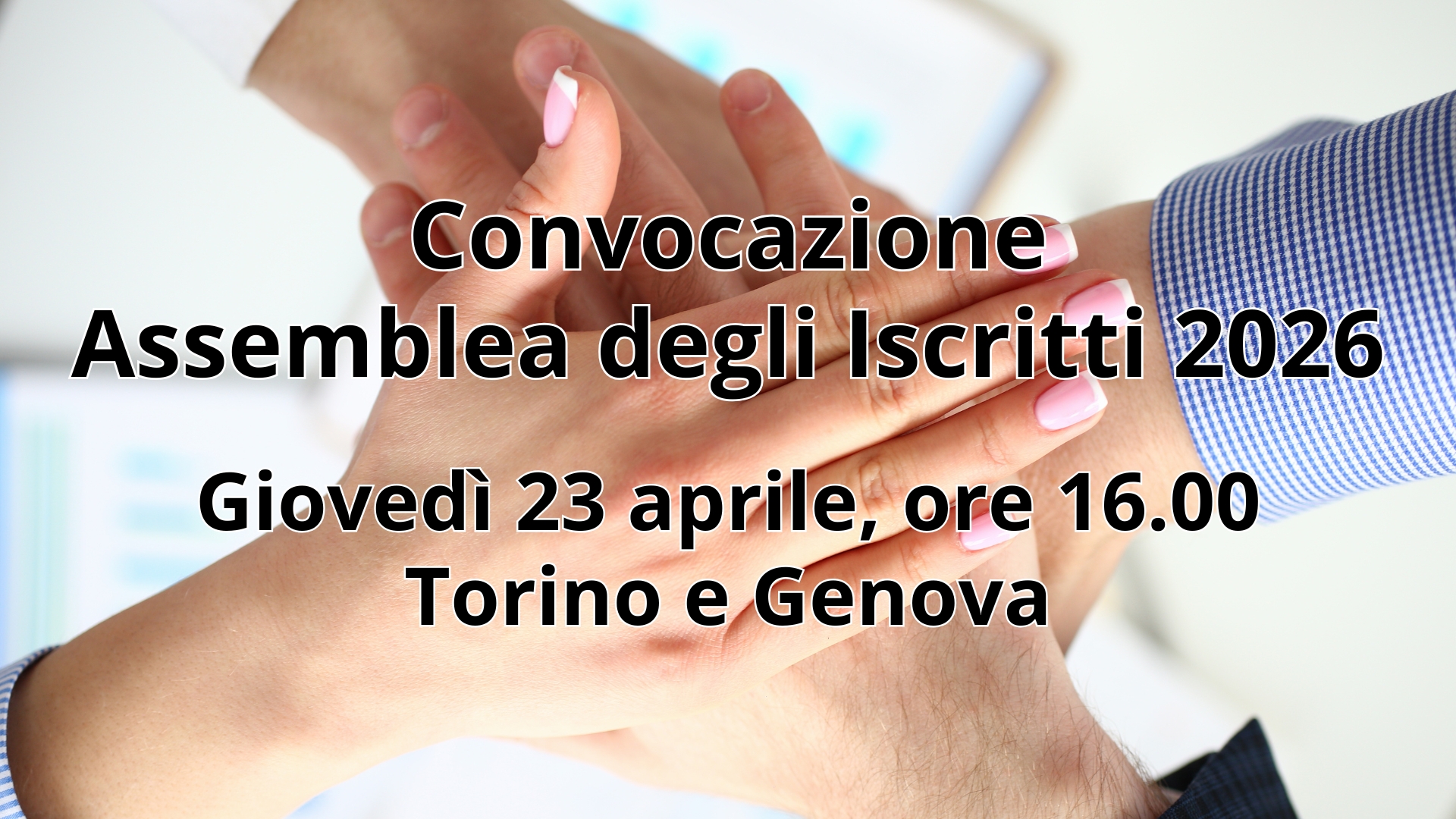 Clicca per accedere all'articolo Convocazione Assemblea degli Iscritti 2026