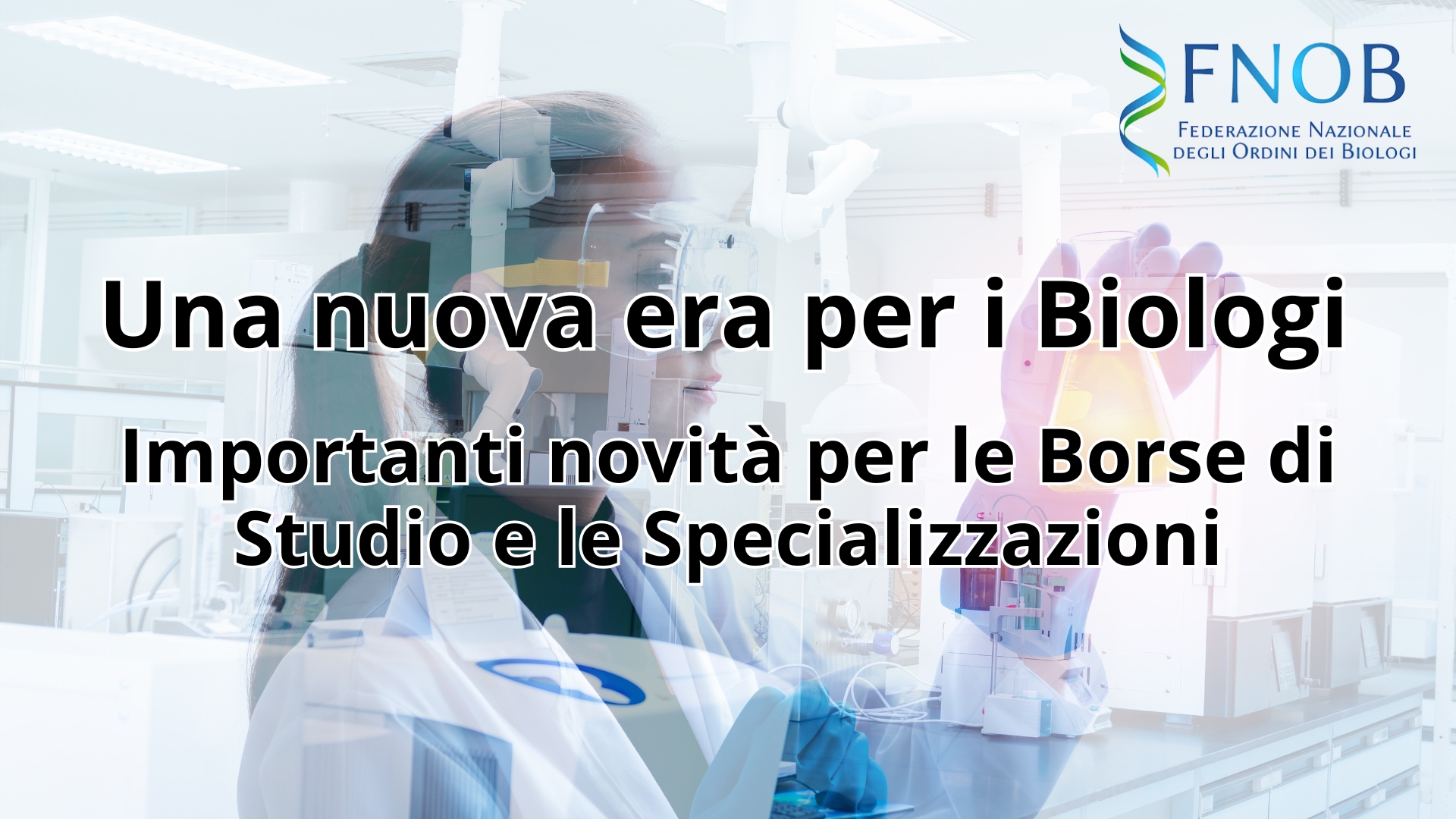 Clicca per accedere all'articolo Specializzazioni: una nuova era per i Biologi
