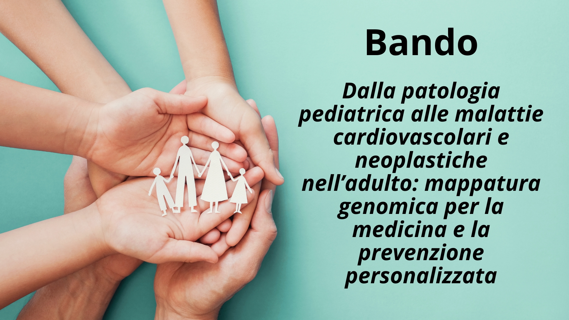 Clicca per accedere all'articolo Istituto Gaslini: concorso destinato ai Biologi