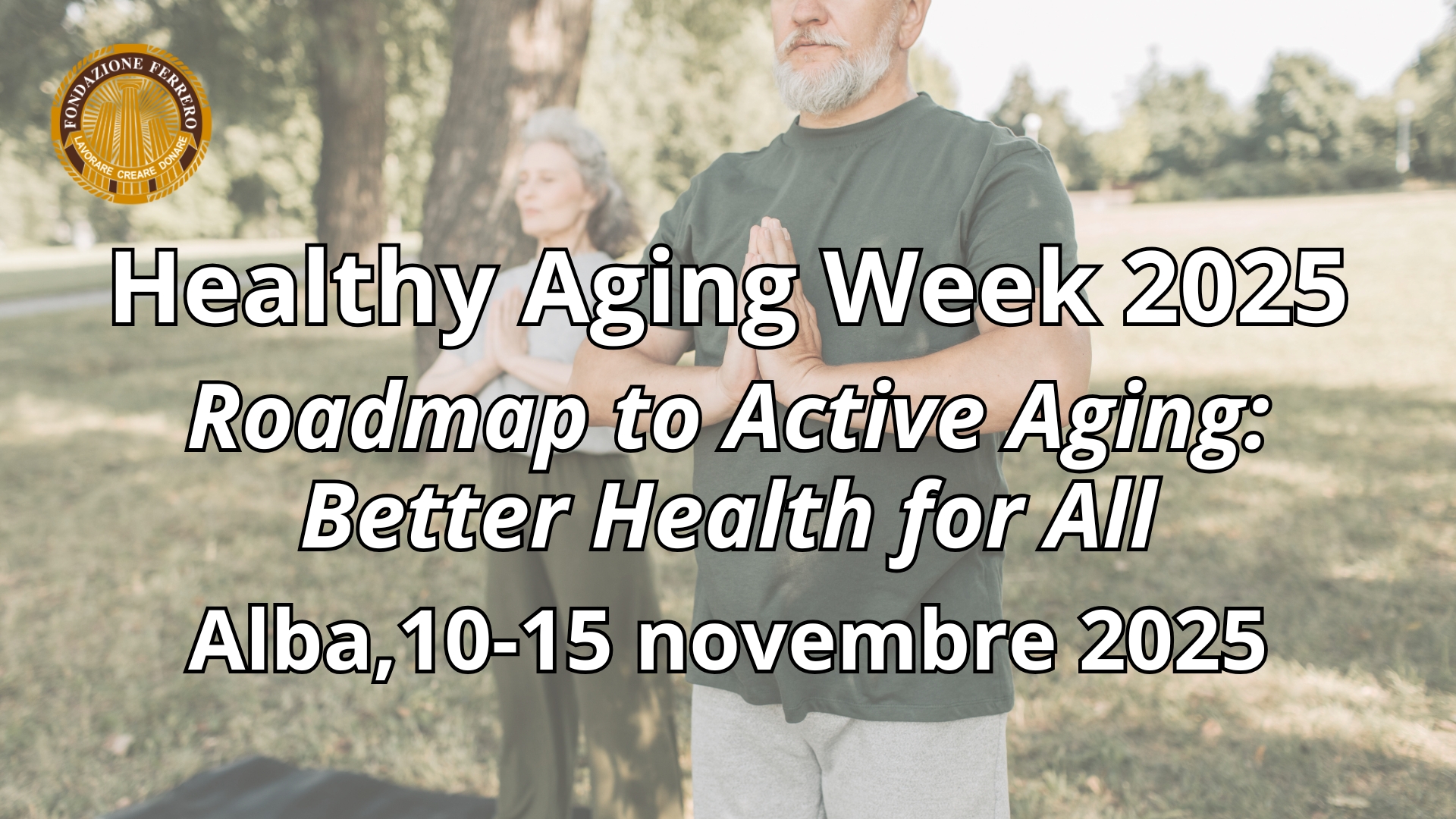 Clicca per accedere all'articolo Healthy Aging Week 2025