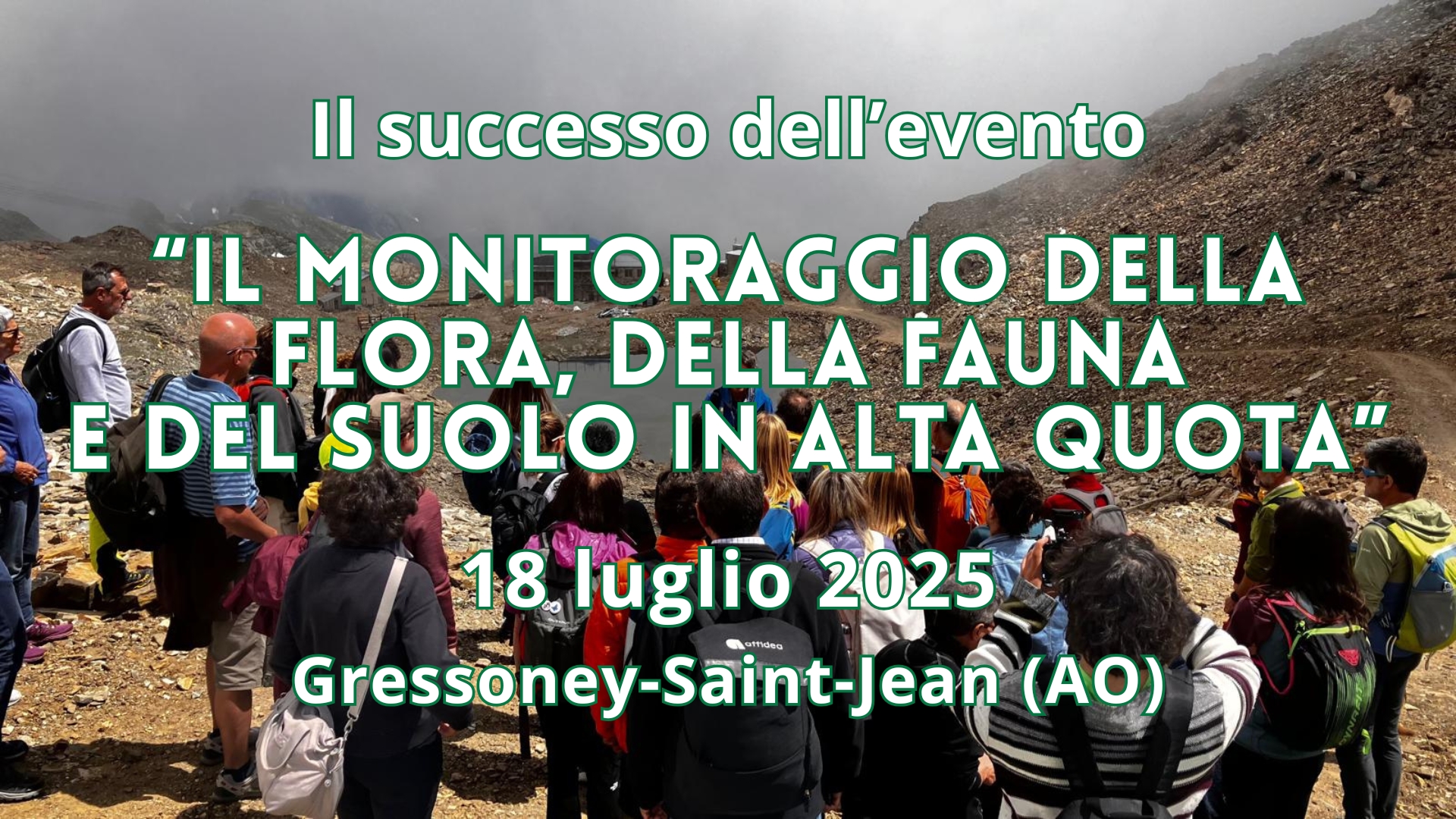Clicca per accedere all'articolo Il successo dell'evento sulla biodiversità montana ad alta quota