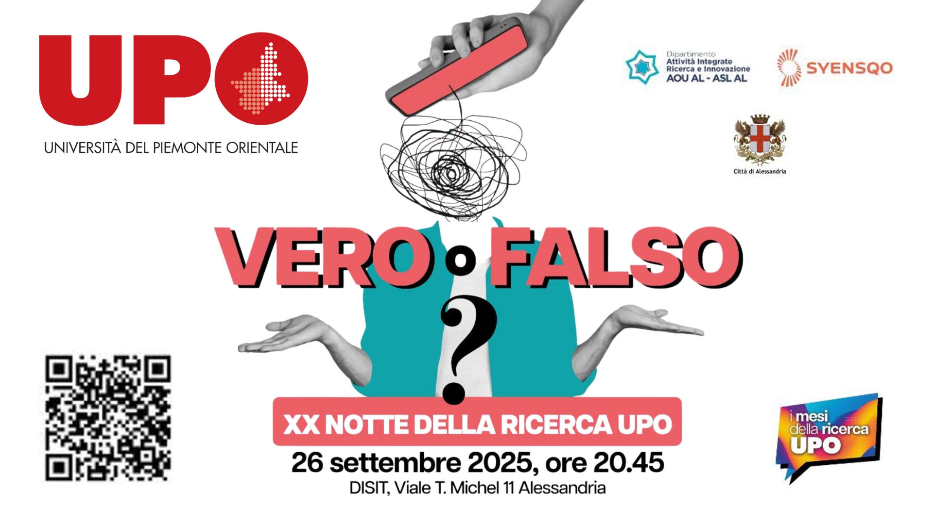 Clicca per accedere all'articolo “Vero o falso?” - XX Notte della Ricerca UPO